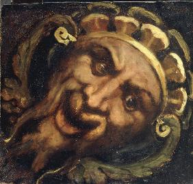 Titian / Satyr Mask / Paint./ c.1541/44