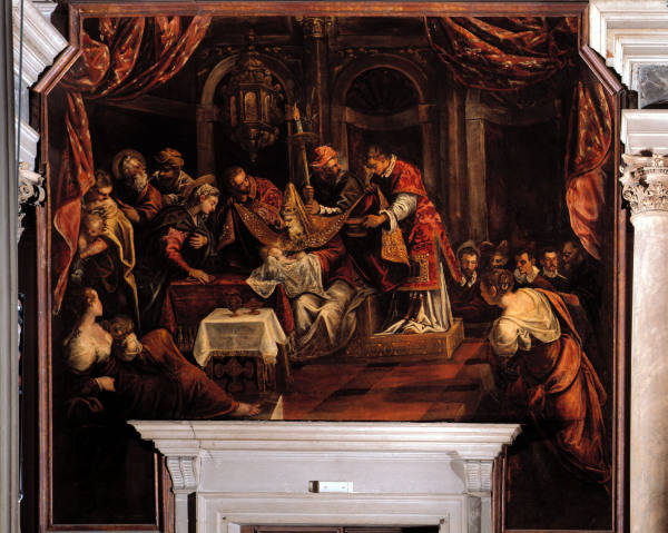 Tintoretto / Cicumcision of Christ from 
