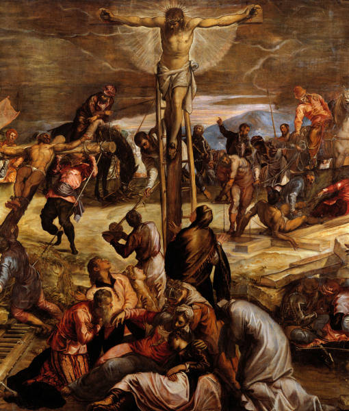 Le Tintoret, Crucifixion, Det. from 