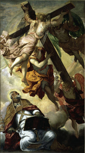 Tintoretto / Apparition of the Cross from 