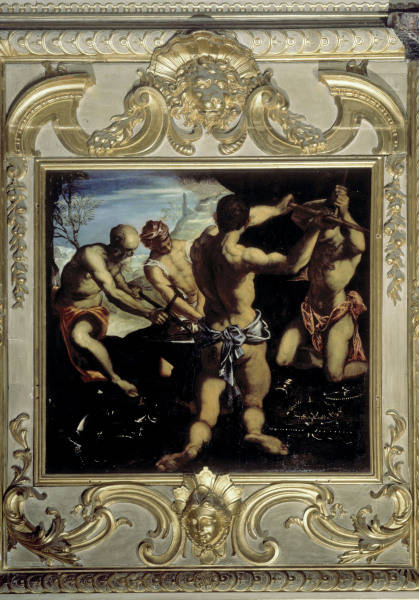 Tintoretto / Forge of Vulcan / 1576 from 