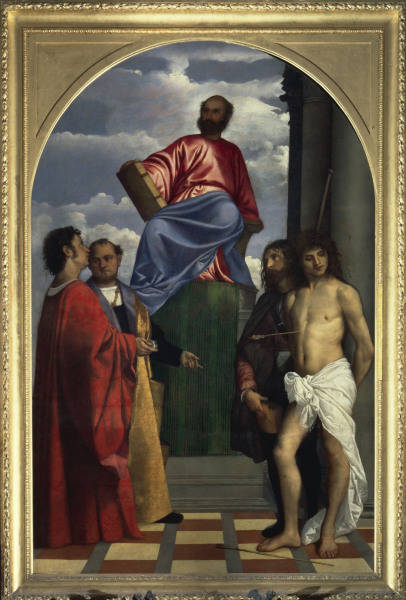 St.Mark on the throne / Titian / c.1511 from 