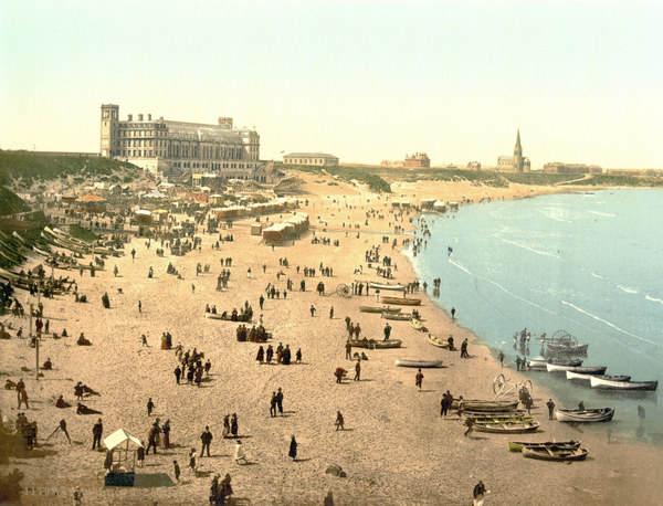 Tynemouth, Long Sands from 