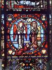 The Annunciation, 12th century (stained glass)
