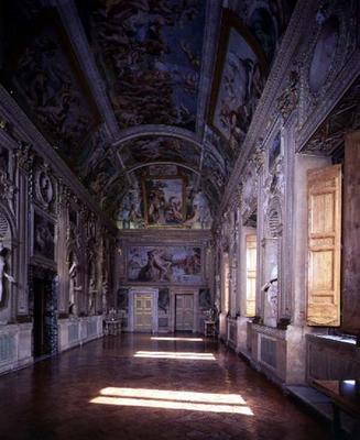 The 'Galleria di Carracci' (Carracci Hall) decorated with frescoes by Annibale Carracci (1560-1609) from 