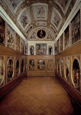 The Studiolo di Francesco I, designed by Giorgio Vasari (1511-74), 1572 (photo) from 