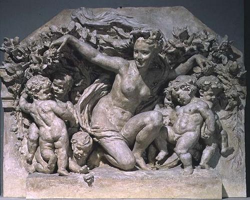 The Triumph of Flora by Jean-Baptiste Carpeaux (1827-75) (plaster) from 