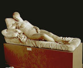 The Venus of Titian, sculpture by Lorenzo Bartolini (1777-1850) (plaster)