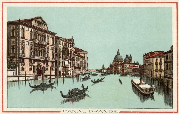Venice, Canal Grande from 