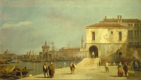 Venice, Fonteghetto Farina / Canaletto from 