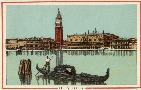 Venice, Molo and Doges palace, Col. lit.