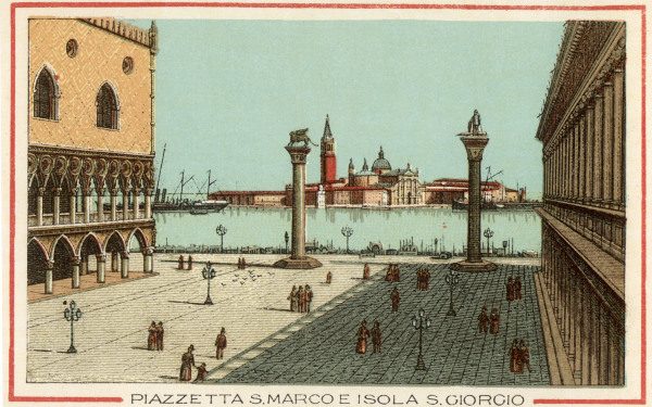 Venice, Piazzetta from 