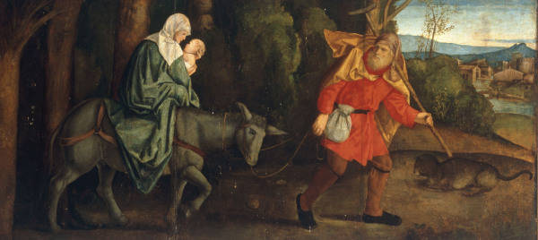 Flight to Egypt / Venet.Paint./ C16th from 
