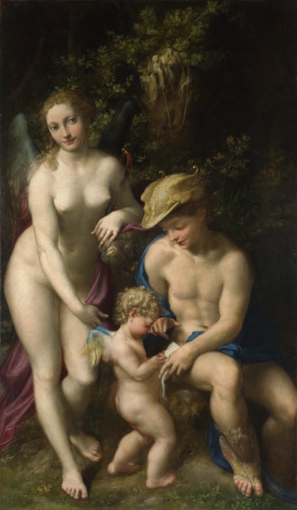 Venus with Mercury and Cupid (The School of Love) from 