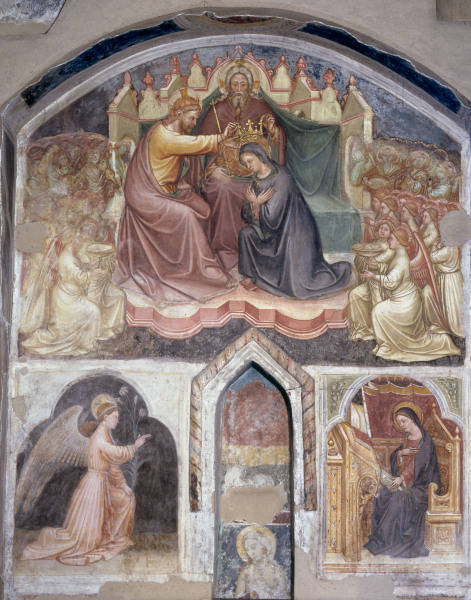 Verona, S.Stefano / Crowning of Mary from 