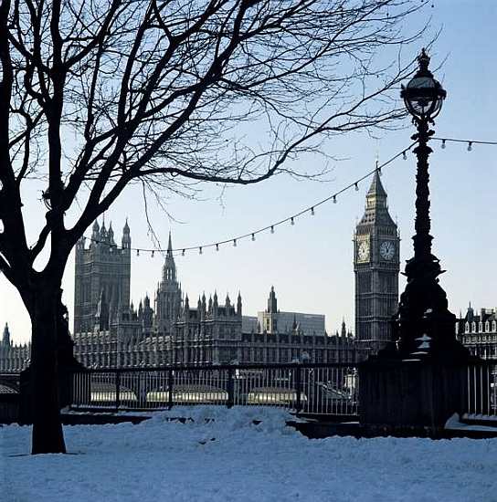 View of Westminster, from the South bank from 
