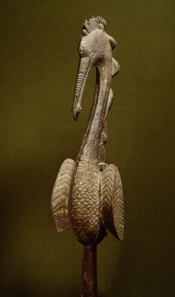 Vogelfigur, Baga, Guinea / Holz from 