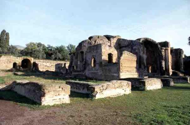 View of the ruins, Roman, 2nd century AD (photo) from 