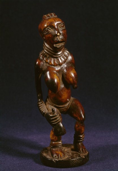 Weibl. Figur, Bamile, Kamerun / Holz from 