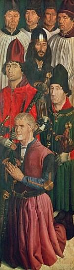 Panel of the Knights, from the Polyptych of St. Vincent, c.1465