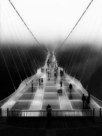 Over the bridge