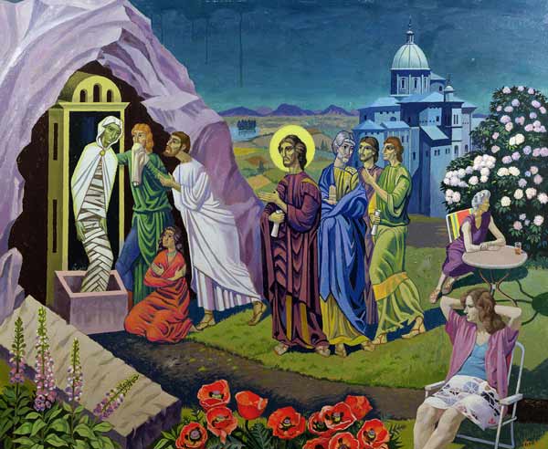 The Raising of Lazarus from  Osmund  Caine