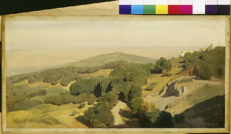 Sabiner Berge bei Tivoli from Oswald Achenbach