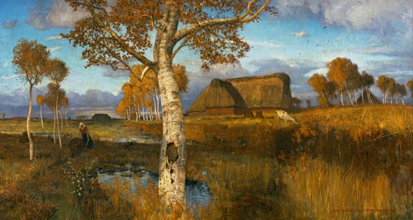 The Marsh in Autumn from Otto Modersohn