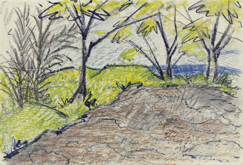 Landscape from Otto Mueller