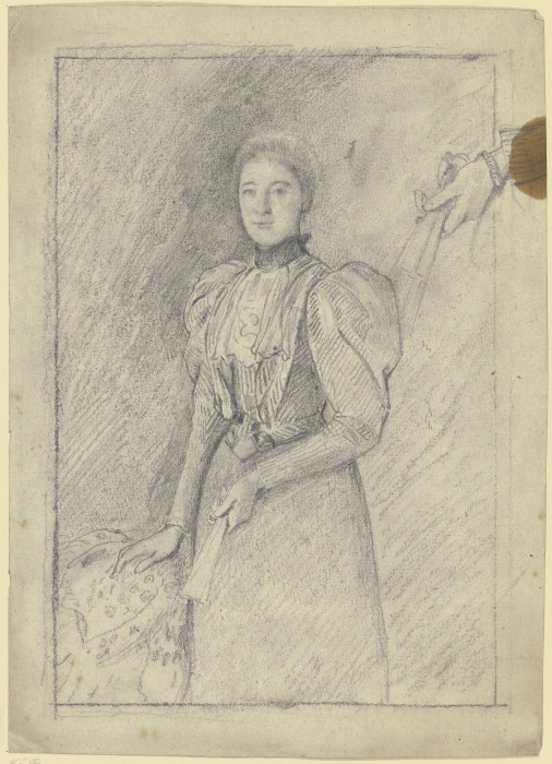 Portrait of Miss Martin from Otto Scholderer