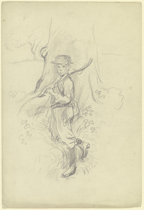 The young gamekeeper from Otto Scholderer