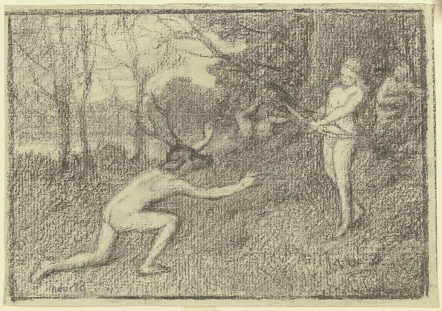 Diana and Actaeon from Otto Scholderer