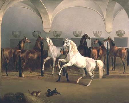 The Stables at Babolna from Otto Stotz