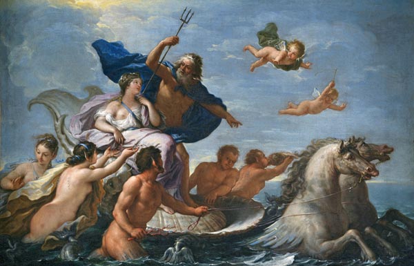 Triumph of Neptune and Amphitrite from Paolo de Matteis