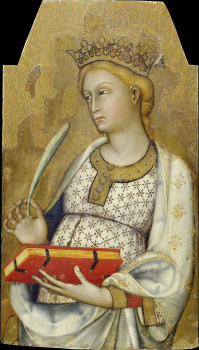 Saint Catherine of Alexandria from Paolo di Giovanni Fei