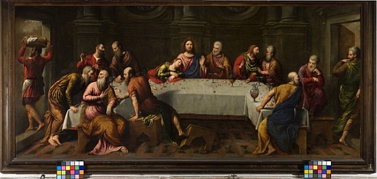 The Last Supper from Paris Bordone
