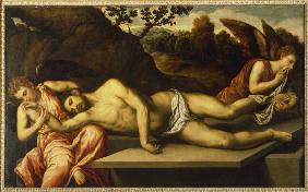P.Bordone / Body of Christ / Ptg./ C16th