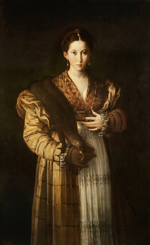 Portrait of Antea 'La Bella' from Parmigianino