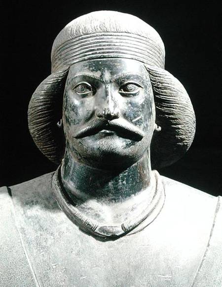 Parthian warrior, from Shami from Parthian School