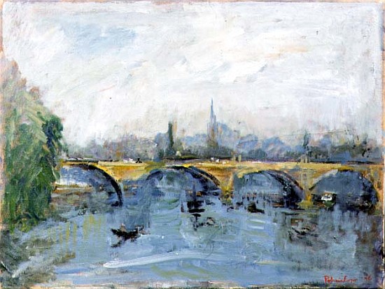 The Serpentine Bridge, London, 1996 (oil on canvas)  from Patricia  Espir