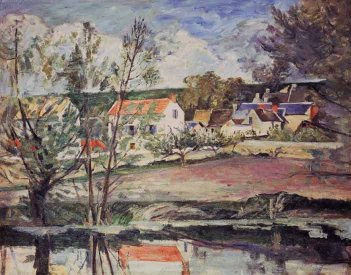 In the valley of the Oise from Paul Cézanne