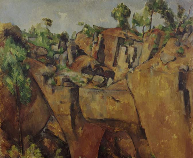 Bibemus Quarry from Paul Cézanne