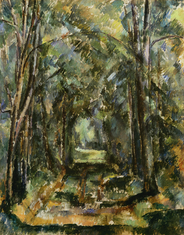 Avenue at Chantilly from Paul Cézanne