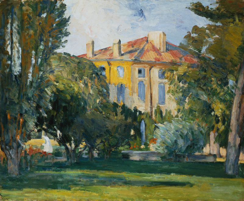The Manor of Jas de Bouffan from Paul Cézanne