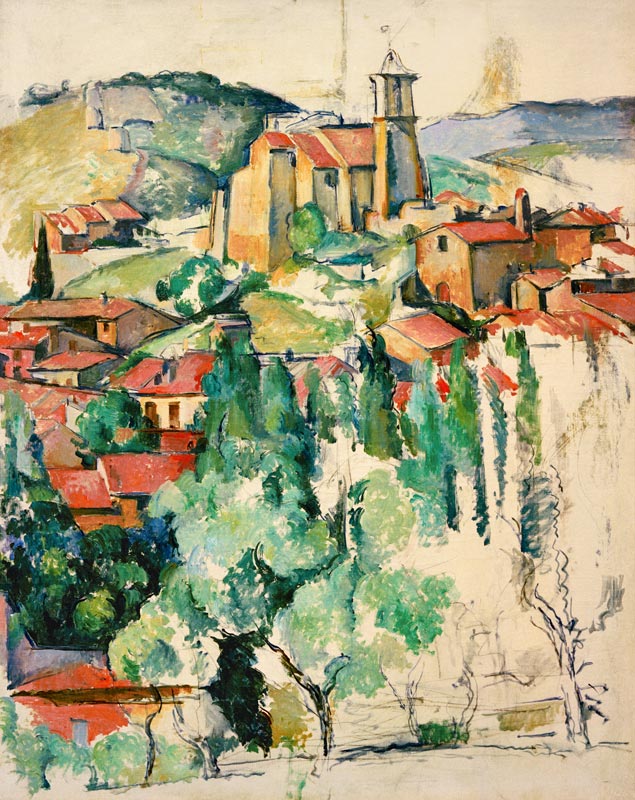Afternoon in Gardanne from Paul Cézanne