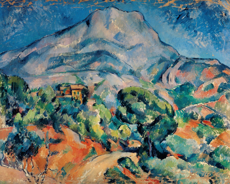 Mont Saint Victoire from Paul Cézanne