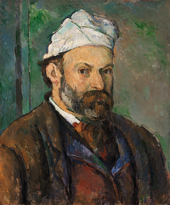 Self-portrait from Paul Cézanne