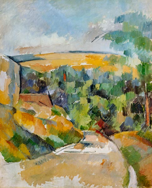 A Turn in the Road from Paul Cézanne