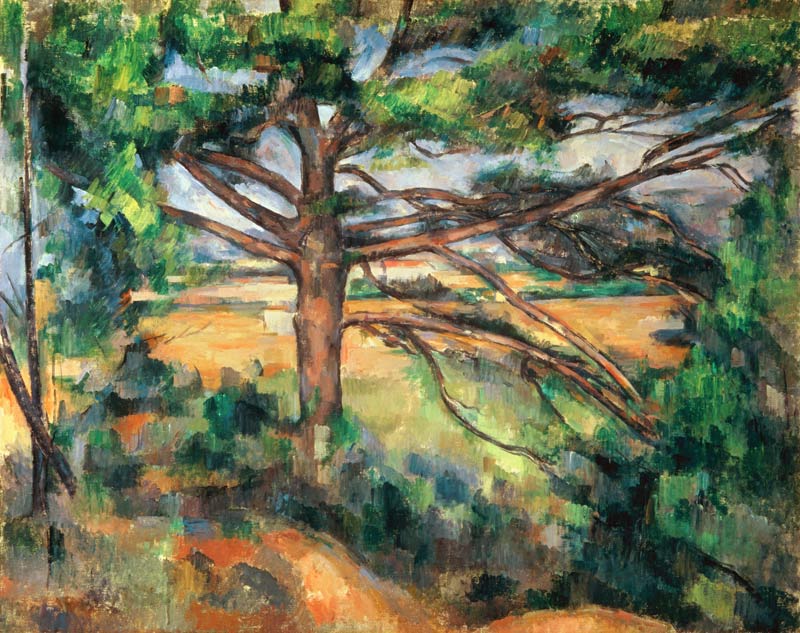 The Large Pine from Paul Cézanne