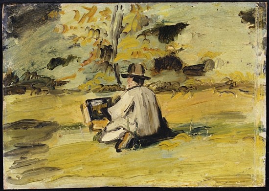 A Painter at Work from Paul Cézanne